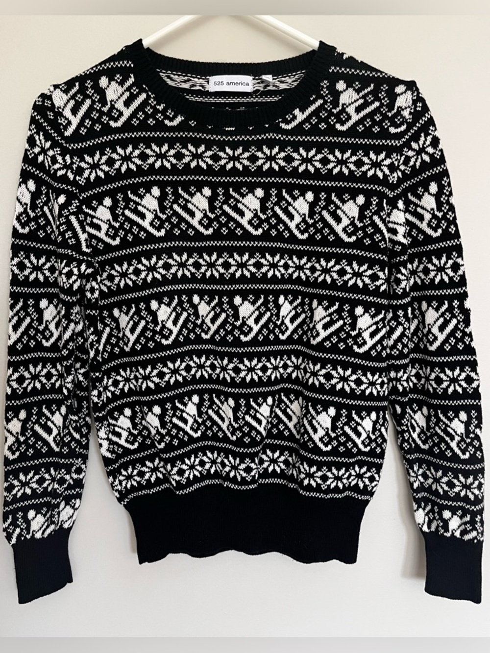 525 America Fair Isle Skier Crewneck Sweater